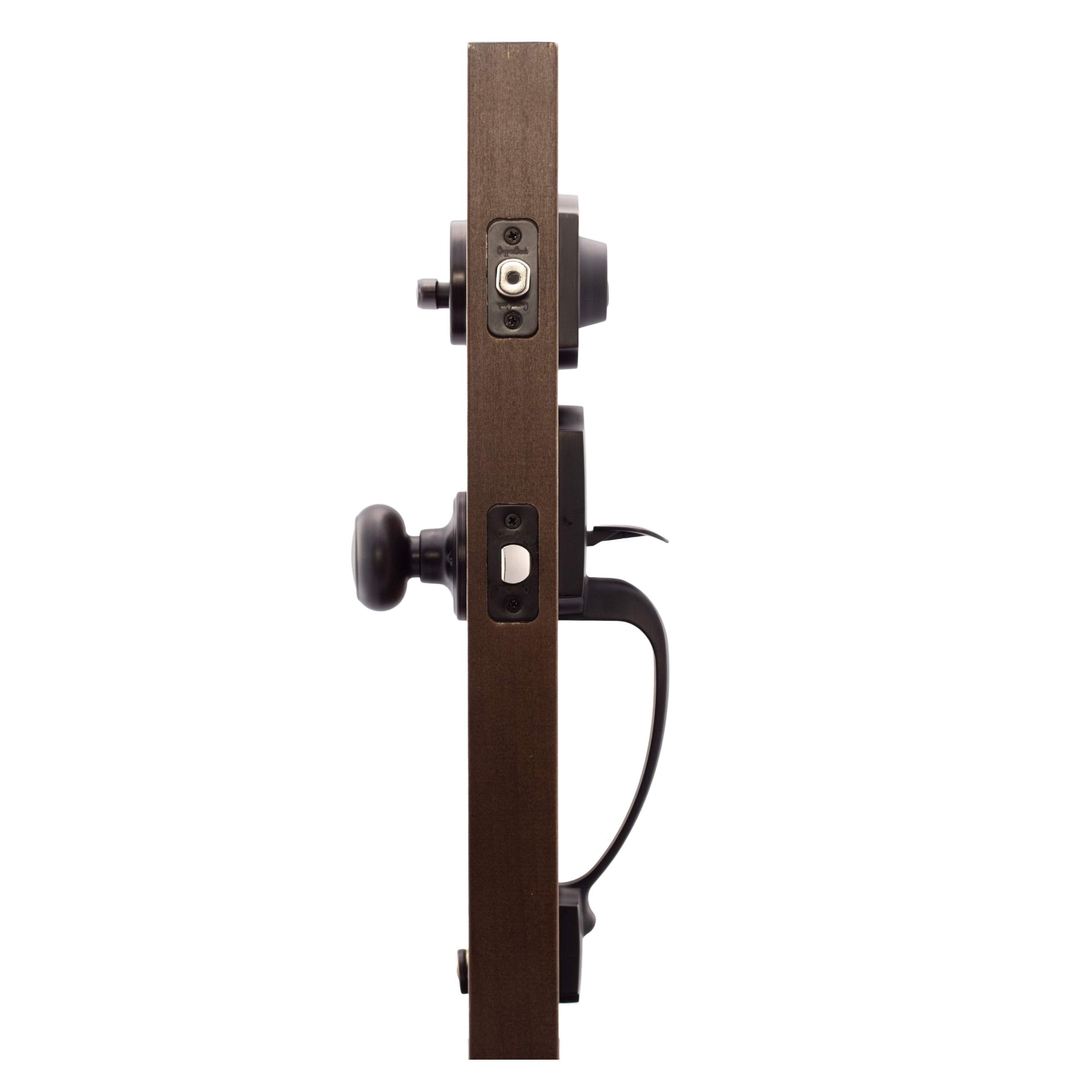 Copper Creek HZ2610XCK-TB Heritage Front Entrance Handleset in